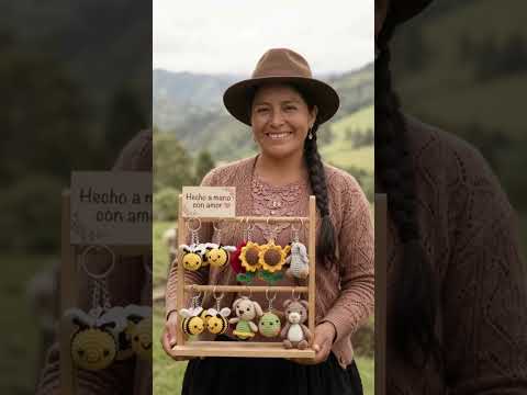 🐑❤️ Ovejeritas con Amor: Artesanías en Lana de Oveja Hechas con el Corazón | Concepción, Santander