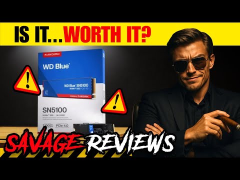 WD Blue SN5100 1TB NVMe SSD - M.2 2280, PCIe Gen 4.0, Internal Solid State Drive - Read Speeds Up to 7,100MB/s, Upgrade Storage for PC/Laptops - WDS100T5B0E video review thumbnail