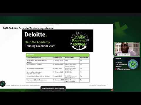 DELOITTE 2026 TAX AND REGULATORY OUTLOOK