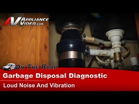 InSinkErator Garbage Disposer Repair - Making Loud Noise and Vibrating - Disposer