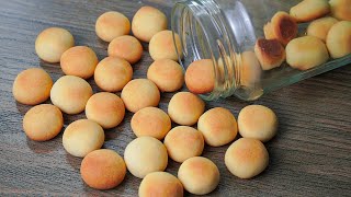 Mini Milk Cookies | Eggless & Without Oven | Yummy