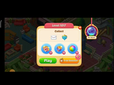 Matchington Mansion Level 1017 / iOS/ Android