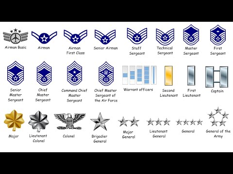 Every Rank in the US Air Force Explained in 20 Minutes