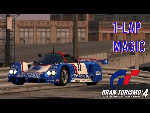 Gran Turismo 4 - Nissan 1-Lap Magic Showdown (4K 60FPS)