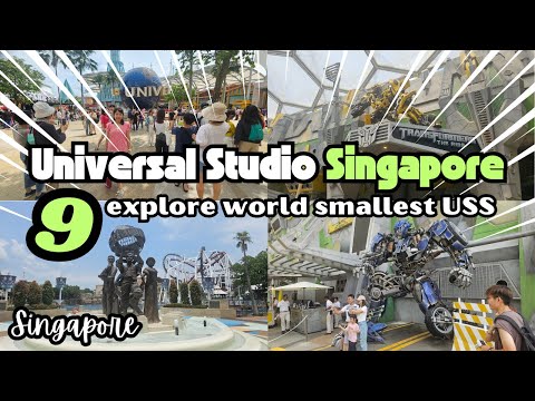 Best 9 Things to DO in Universal Studios Sentosa Singapore USS | World Smallest US 2024