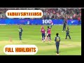 GT VS RR Vaibhav Suryavanshi 100 Highlights GT VS RR FULL HIGHLIGHTS IPL 2025