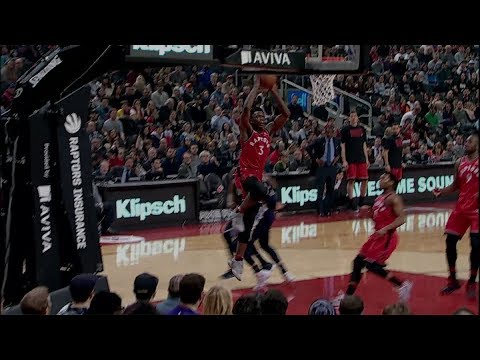 Raptors Highlights: OG's Two-Handed Slam - February 4, 2018