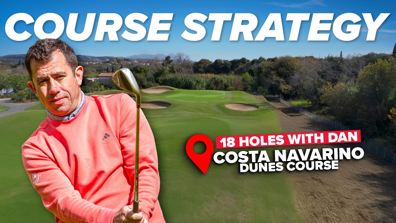 Dan plays 18 HOLES at the No.1 Ranked Golf Resort in Europe – Costa Navarino, Dunes Course