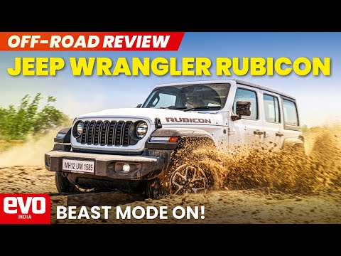 2024 Jeep Wrangler Rubicon Facelift | More capable and better tech | Off-road review | evo India