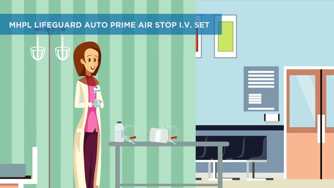Auto Prime Air Stop Infusion Device