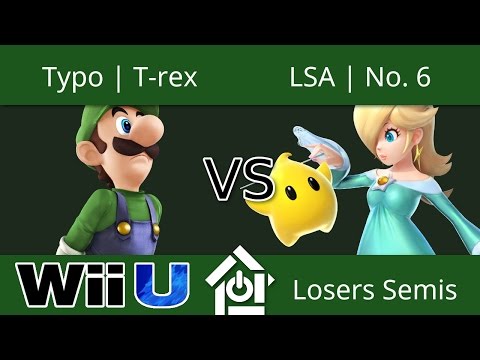 H&V Weekly 8/30/2016 - Typo | T-rex (Luigi) vs LSA | No. 6 (Rosaluma) - Smash 4 Losers Semis