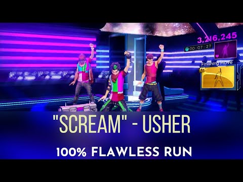 Dance Central 3 - Scream - Usher - Flawless Run