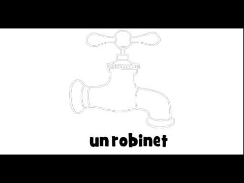 Fransızca Kelimeler Öğrenme  # un robinet
