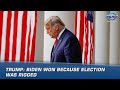 Trump Biden Won Because Election Was Rigged News Bulletin Indus News