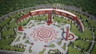 preview picture of video 'Memorial Park project in Ashgabat'