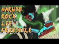 NARUTO ROCK LEE FREESTYLE LYRIC AMV