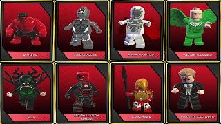 LEGO Marvel Super Heroes 2 - All Secret Bosses