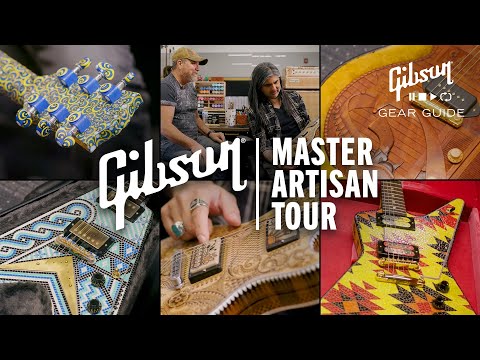 Gibson Custom Shop Tour - Master Artisan Guitars