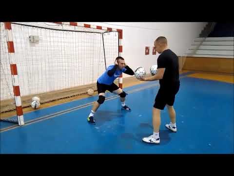 Futsal goalkeeper training - compilation October 2017