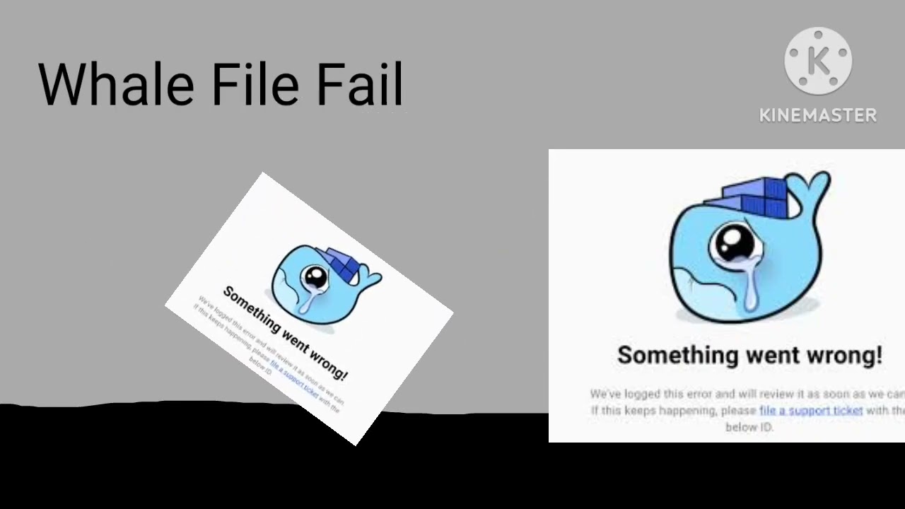 Something Went Wrong Island Whale File Fail Docker Hub Docker Community Forums