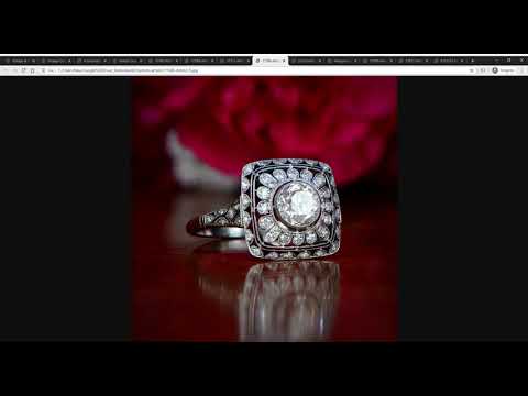 What is a Vintage Style Engagement Ring?