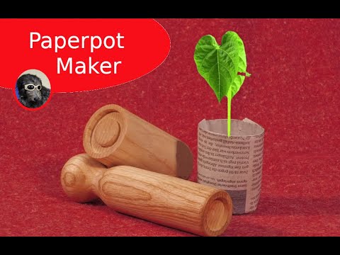 Paperpot Maker - Drechselobjekte für Anfänger #2