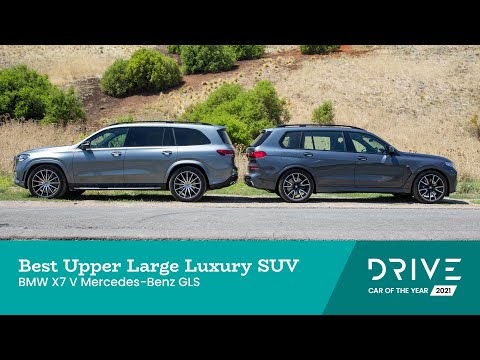 BMW X7 v Mercedes-Benz GLS | Best Upper Large Luxury SUV | Drive Car of the Year 2021