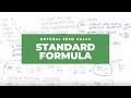 Enteral Feed Calculations: Standard Formula