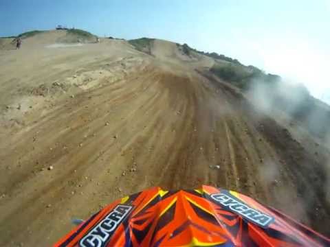 Hitting the Intimidator at Blue Diamond Mx Helmet cam