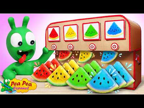 Máquina Expendedora de Sandía Colorida 🍉 Dibujos Animados Divertidos para Niños