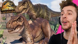 EVOLUTION 2 - THE T.REX RESCUE!!! - Chaos Theory | Jurassic World Evolution 2 Gameplay