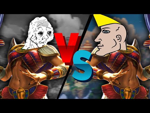 CHAD MAX LIFESTEAL BASTET IS INSANE IN MIRROR MATCHES - Masters Ranked Duel - SMITE