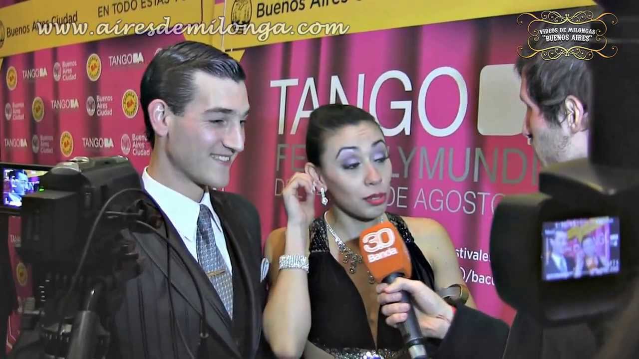 Entretelones y campeones escenario, Guido Palacios, Florencia Zarate, Mundial de Tango 2013
