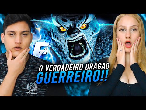 REACT EM CASAL - SpeedRap - Tai Lung (Kung Fu Panda) - O Meu Destino | Flash Beats