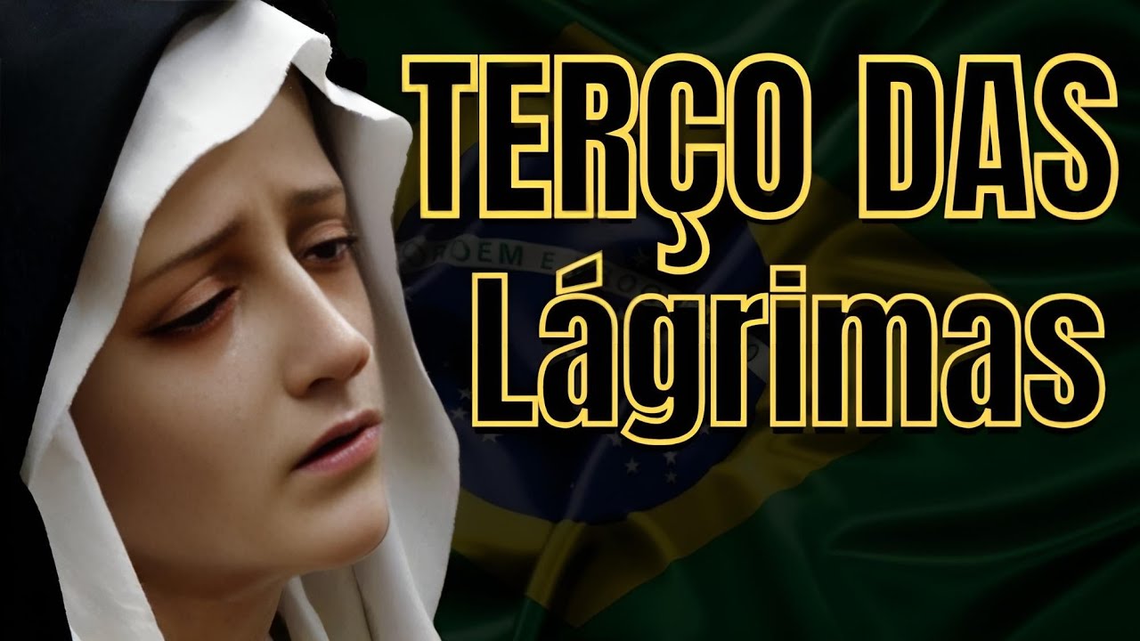 Terço das Lágrimas de Nossa Senhora (Sexta, 18/10/2024) Coroa das Lágrimas de Maria