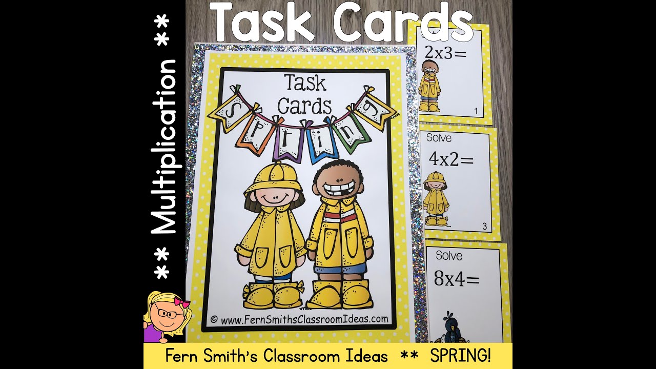 Multiplication Task Cards