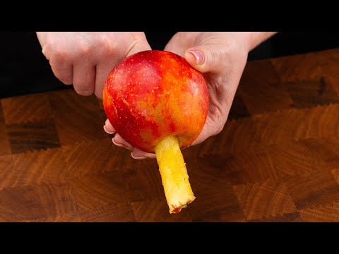 Dessert in 5 Minuten! Nur Blätterteig und Äpfel