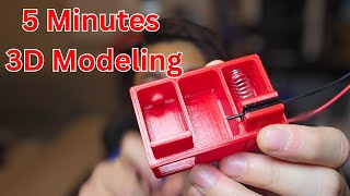 5 Minutes Model Wire Holder Box | Fusion 360