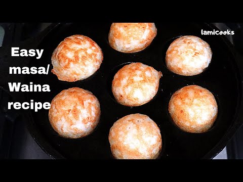 Easy  Hausa MASA / waina recipe