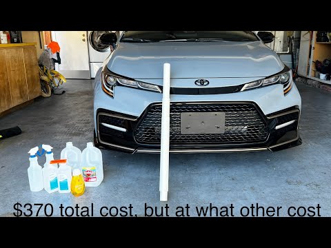 Installing Front PPF on my 2022 Corolla APEX (disaster strikes again)