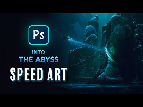 Into The ABYSS - Photoshop Speed Art