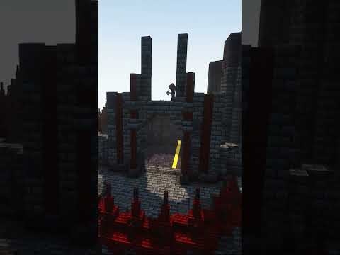 EPIC MEGA Volcano Castle Build in Minecraft!