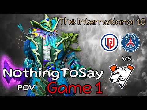 The International 10 | PSG.LGD vs Virtus.pro | Game 1 | NothingToSay Kunkka POV | UPPER BRACKET