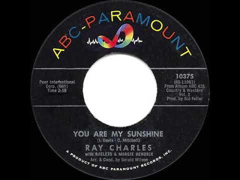 1962 HITS ARCHIVE: You Are My Sunshine - Ray Charles (#1 R&B hit)