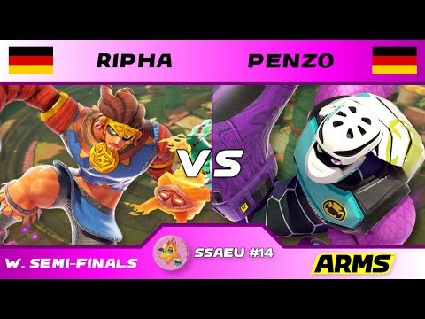 Scrapstar Series ARMS EU #14 - Ripha (Misango) vs Penzo (Kid Cobra) - Winners Semi-finals