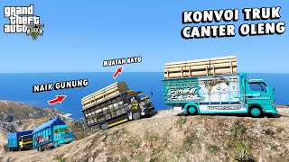 Download lagu OFFROAD CONVOY OF CANTER TRUCKS WOLFS UP THE HIGHEST MOUNTAIN IN GTA 5 mp3