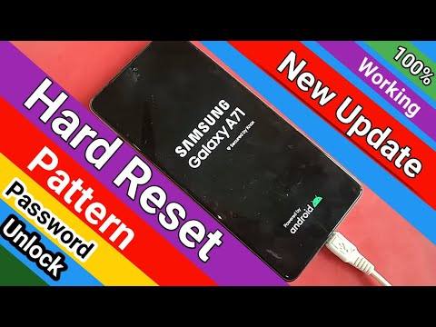 How to hard reset Samsung galaxy A71