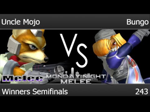 MNM 243 - TLOC | Uncle Mojo (Fox) vs Bungo (Sheik) Winners Semifinals - Melee