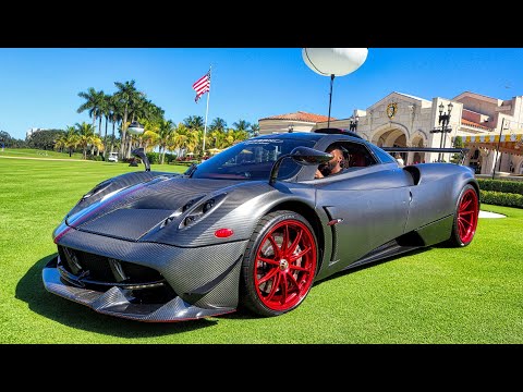 INSANE SUPERCAR ARRIVALS! Lamborghini Temerario, Bugatti Chiron, Pagani Huayra at Supercar Soiree