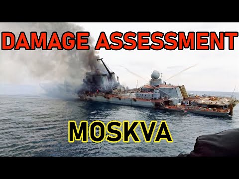 Sinking of the Moskva: Damage Assessment